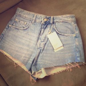 Zara High Waist Shorts